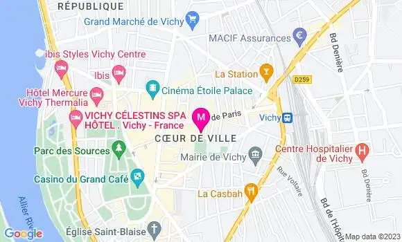 Localisation Restaurant Indien Le Ghandi