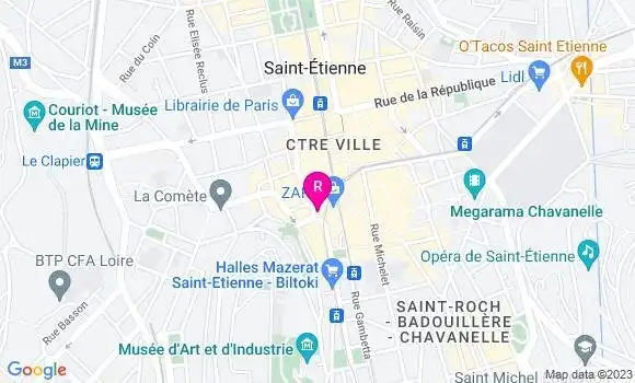 Localisation Restaurant  Stocketti Cyril