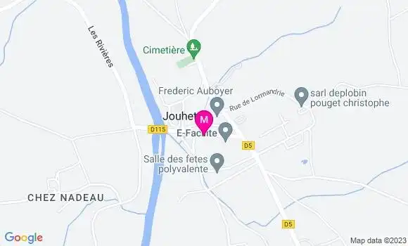 Localisation Restaurant  Le Val de Gartempe