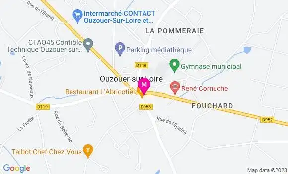 Localisation Crêperie Cannelle