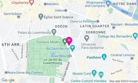 Localisation Restaurant  Le Petit Medicis