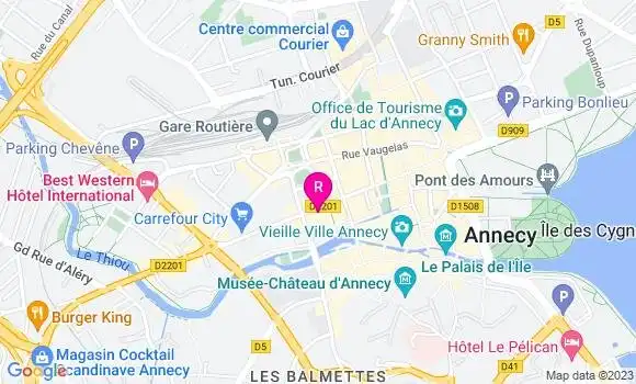 Localisation Restaurant  L