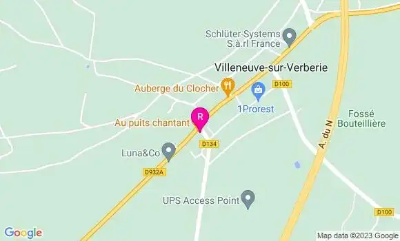 Localisation Restaurant Bar Au Puits Chantant