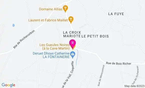 Localisation Restaurant  Les Gueules Noires