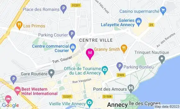 Localisation Restaurant  L