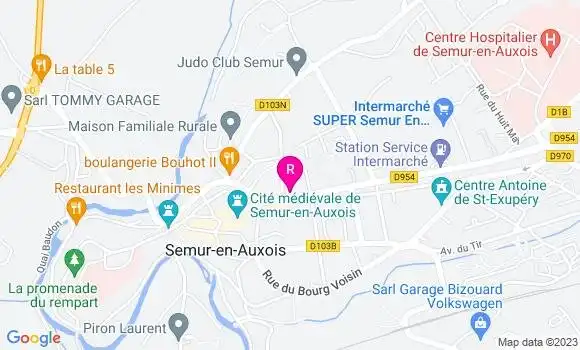 Localisation Restaurant  Le Sagittaire