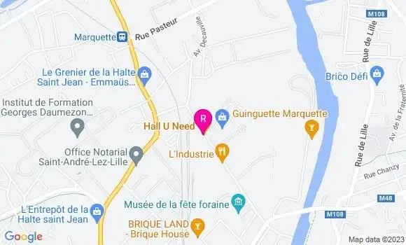 Localisation Restaurant  L