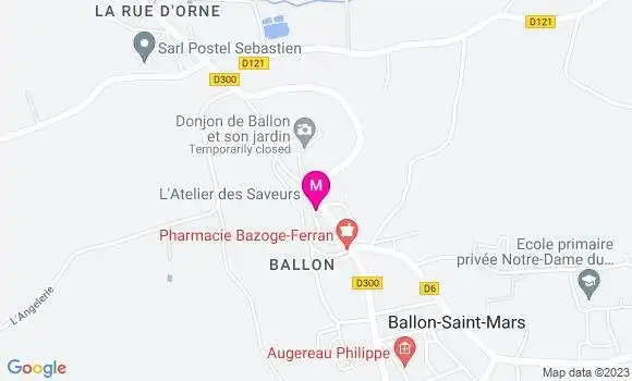Localisation Restaurant  L