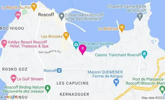 Localisation Restaurant  La P