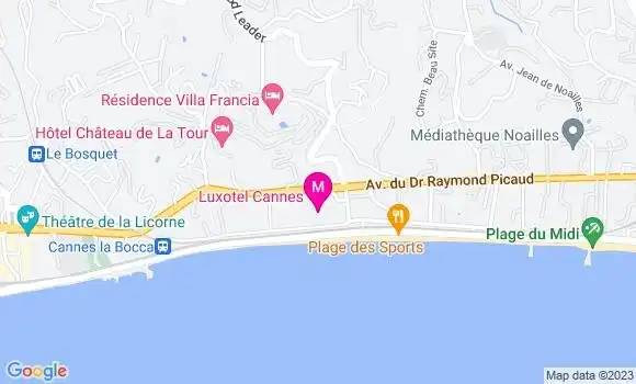 Localisation Restaurant  Le Jardin d