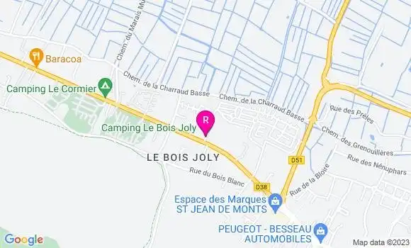 Localisation Restaurant  Le Lagoon