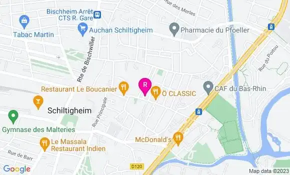 Localisation Restaurant  Les Marmitons