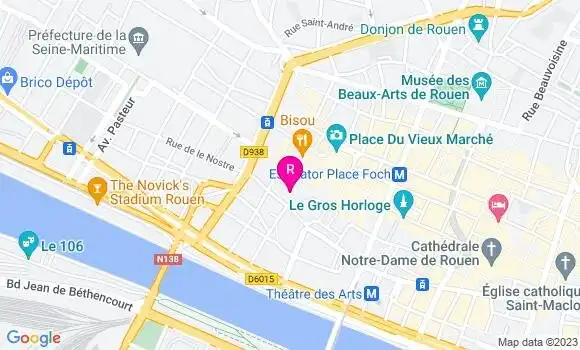Localisation Restaurant  Chez Jess
