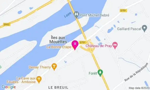 Localisation Restaurant  La Bonne Etape