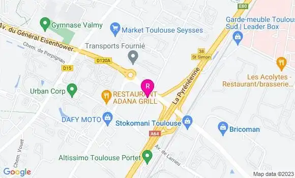 Localisation Restaurant Chapitre Suivant