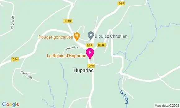 Localisation Restaurant  Le Relais d