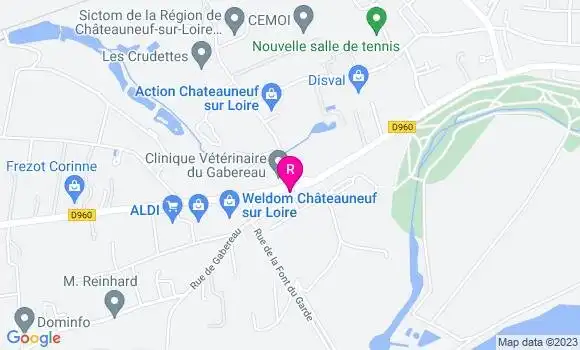 Localisation Pizzeria Le Castel Pizza