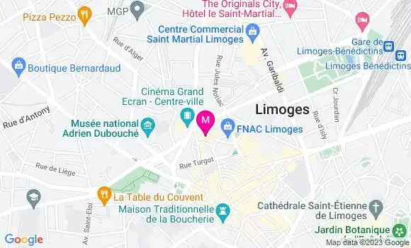 Localisation Restaurant  La Taniere des Combes