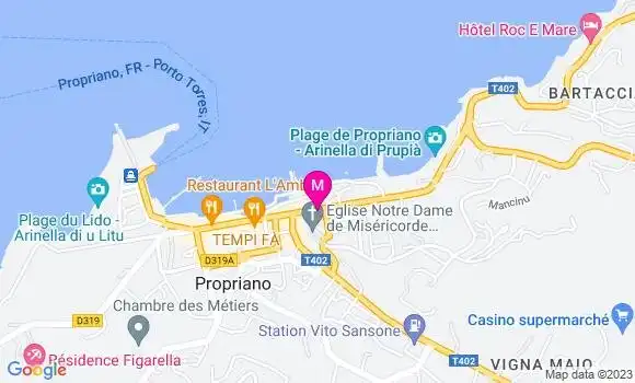 Localisation Pizzeria 9 Septembre