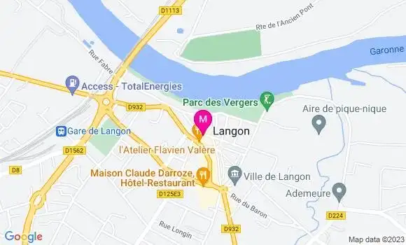 Localisation Restaurant  Le Bon Appétit