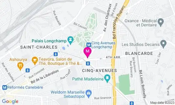 Localisation Restaurant  Chez Vincent