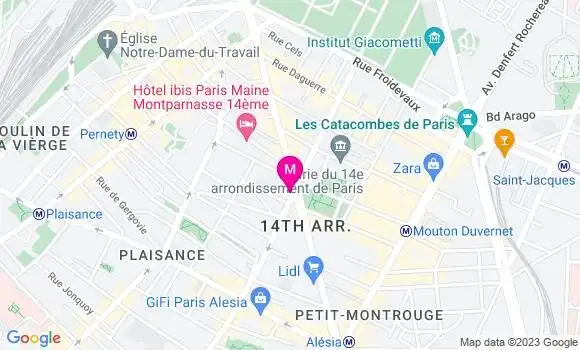 Localisation Restaurant  Au P