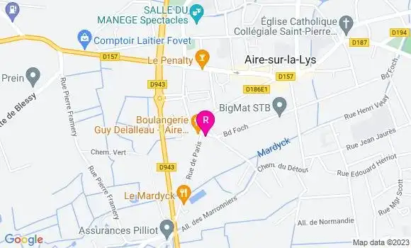 Localisation Restaurant  Le Moulin
