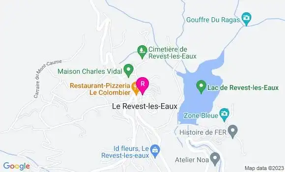 Localisation Restaurant  Bar de la Fontaine