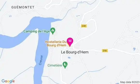 Localisation Restaurant  Hostellerie du Bourg d