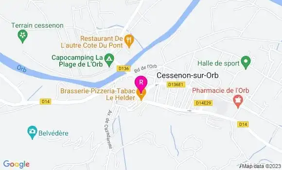 Localisation Restaurant de l