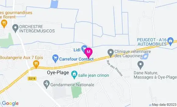 Localisation Restaurant Bar Le Temple d