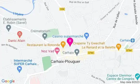 Localisation Crêperie Creperie Ty Gwechall