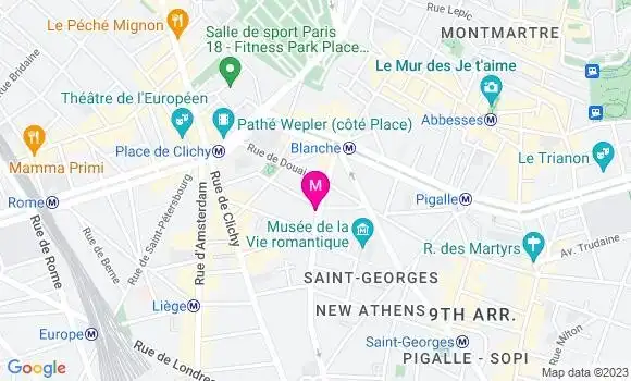 Localisation Restaurant Asiatique Le Petit Moulin
