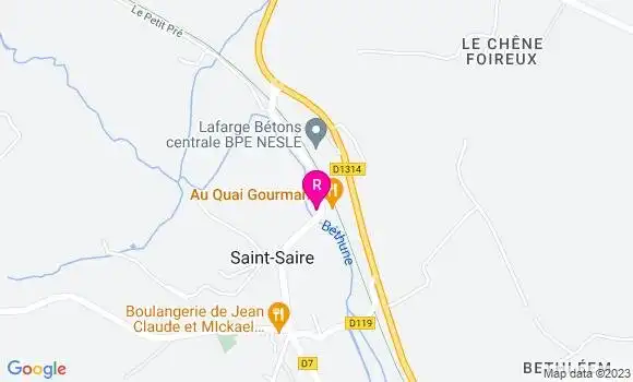 Localisation Restaurant  Au Quai Gourmand