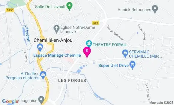 Localisation Restaurant  L