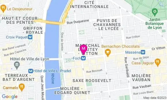 Localisation Restaurant  Le Morand