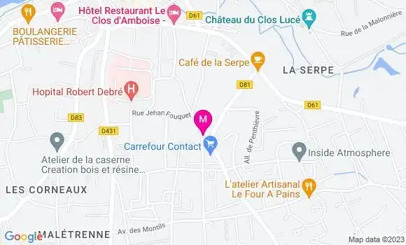 Localisation Restaurant Bar La Providence