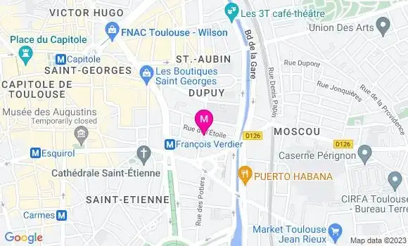 Localisation Restaurant  Burger