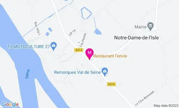 Localisation Restaurant  L