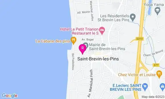Localisation Crêperie Le Galion