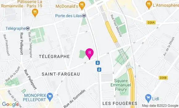Localisation Restaurant  Chez Marcella