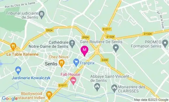 Localisation Pub Saint Louis