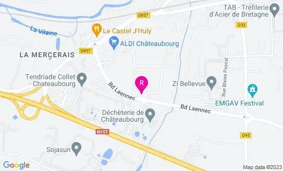 Localisation Restaurant  La Cantine de François