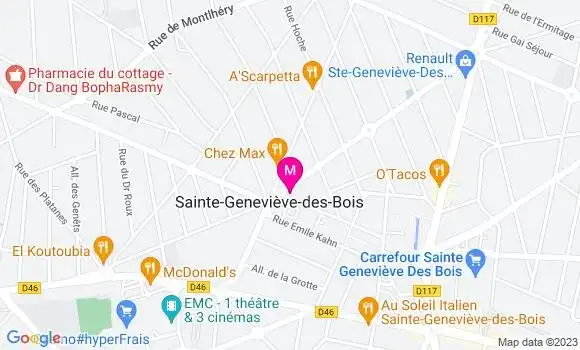 Localisation Restaurant  Le Tapis Vert
