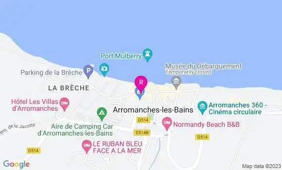 Localisation Restaurant  Bar du Six Juin
