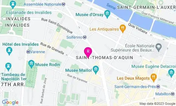 Localisation Restaurant  L