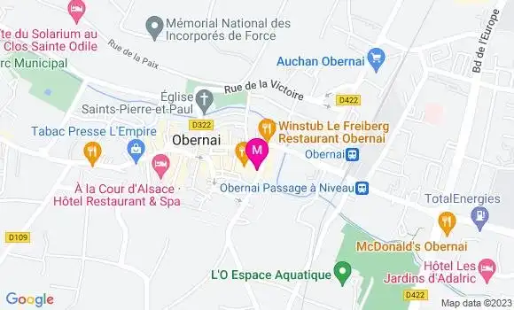 Localisation Restaurant  La Soupe de Mémé