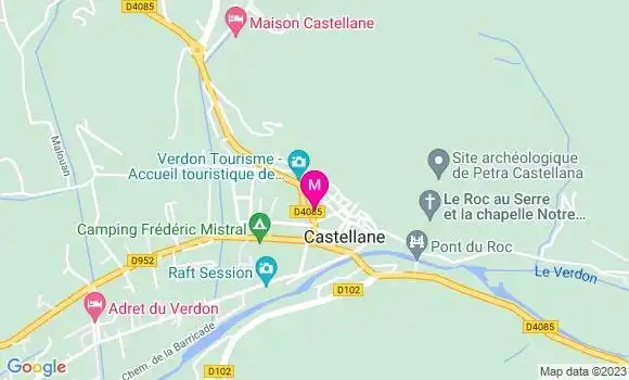 Localisation Restaurant  La Main à la Pâte