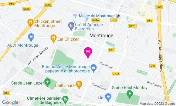 Localisation Brasserie Le Saint Laurent