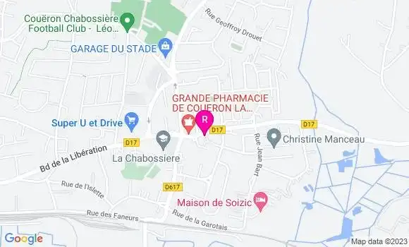 Localisation Restaurant  La Maison